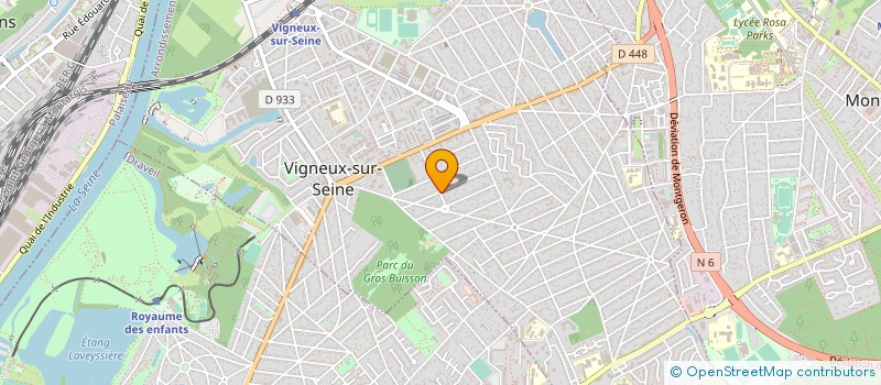localisation de l'entreprise BAVOUZET C BAZOT à VIGNEUX-SUR-SEINE