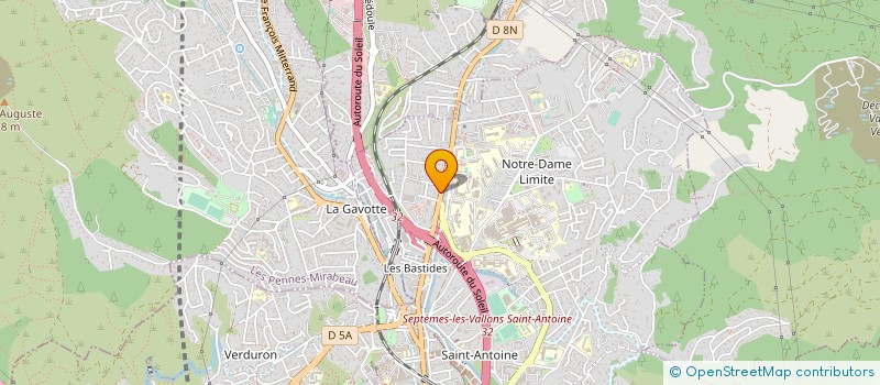 localisation de l'entreprise BAWA à MARSEILLE