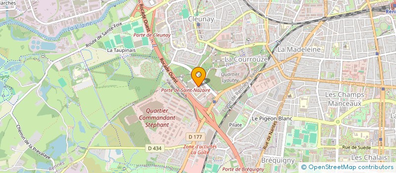 localisation de l'entreprise BAWS  SAINT-JACQUES-DE-LA-LANDE