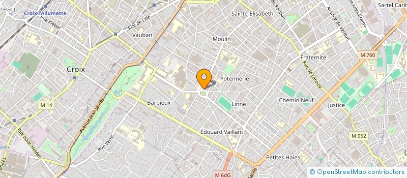 localisation de l'entreprise BAWSALA à ROUBAIX