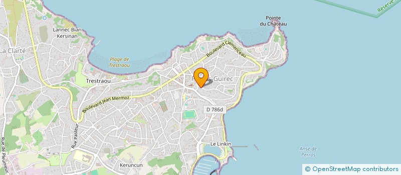 localisation de l'entreprise BAX à PERROS-GUIREC