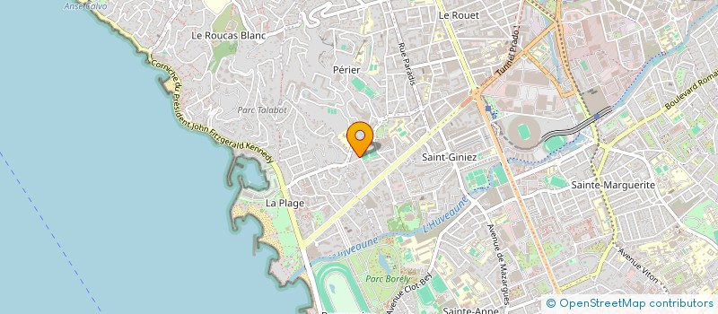 localisation de l'entreprise BAX GESTION  MARSEILLE