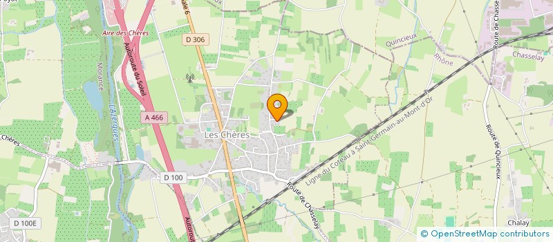 localisation de l'entreprise BAX77  LES CHERES