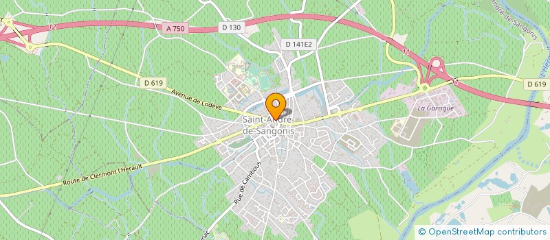 localisation de l'entreprise BAXI  SAINT-SATURNIN-DE-LUCIAN