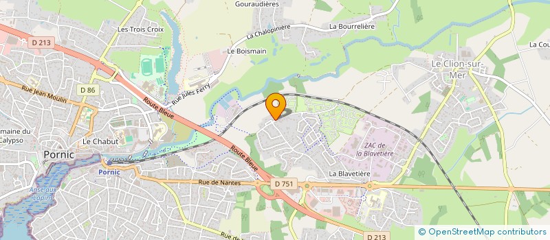 localisation de l'entreprise BAXTER  PORNIC