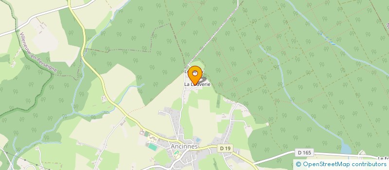 localisation de l'entreprise BAXTER  ANCINNES