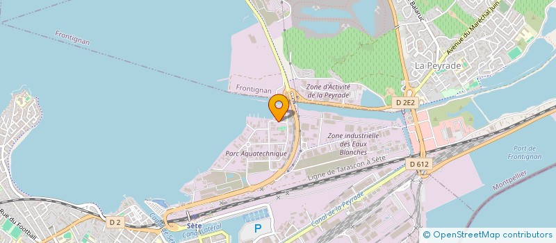 localisation de l'entreprise BAXTER ADVENTURES  SETE