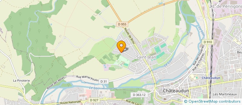 localisation de l'entreprise BAY à CHATEAUDUN