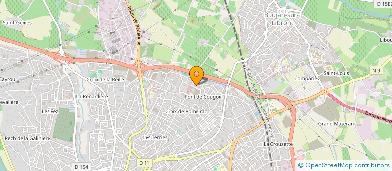 localisation de l'entreprise BAY CONSTRUCTION à BEZIERS