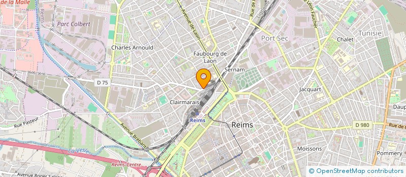 localisation de l'entreprise BAY/DENEUVILLE  REIMS