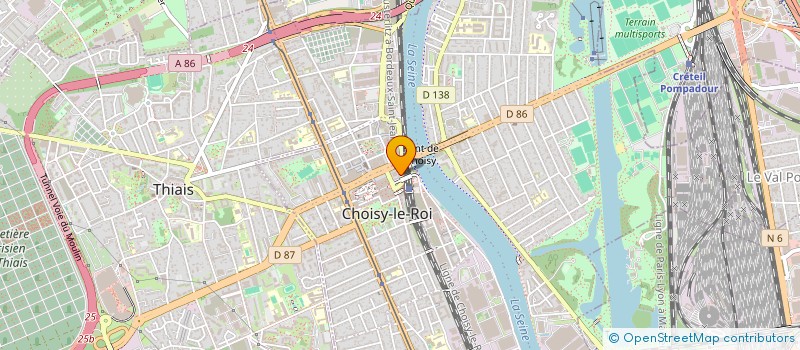 localisation de l'entreprise BAY ET CIE à CHOISY-LE-ROI