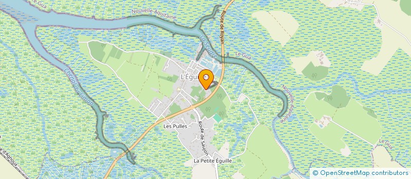 localisation de l'entreprise BAYA 17  L'EGUILLE