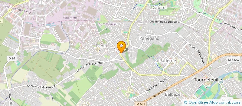 localisation de l'entreprise BAYA à TOURNEFEUILLE