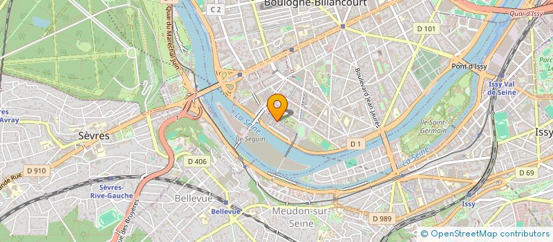 localisation de l'entreprise BAYA CAB à BOULOGNE-BILLANCOURT