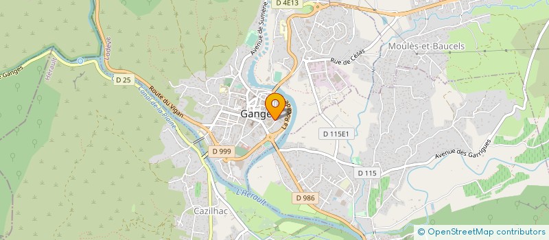 localisation de l'entreprise BAYA RENOVATION  GANGES