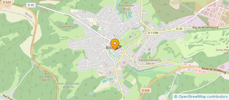 localisation de l'entreprise BAYA SERVICE EXPRESS  BITCHE