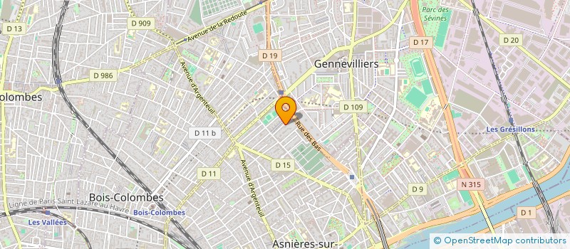 localisation de l'entreprise BAYA SERVICE PROPRETE à ASNIERES-SUR-SEINE