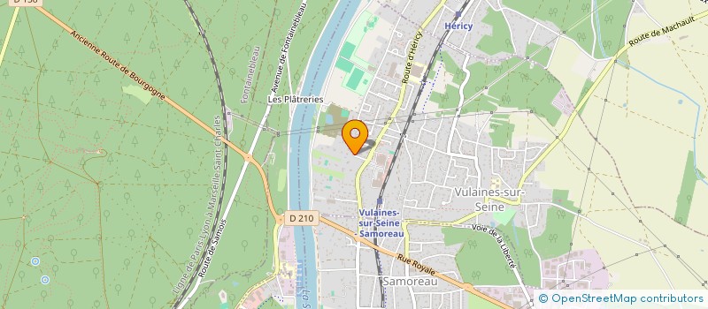 localisation de l'entreprise BAYANI ET RIAHI  VULAINES-SUR-SEINE