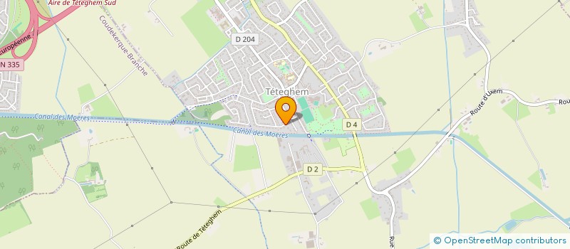 localisation de l'entreprise BAYARD  TETEGHEM-COUDEKERQUE-VILLAGE