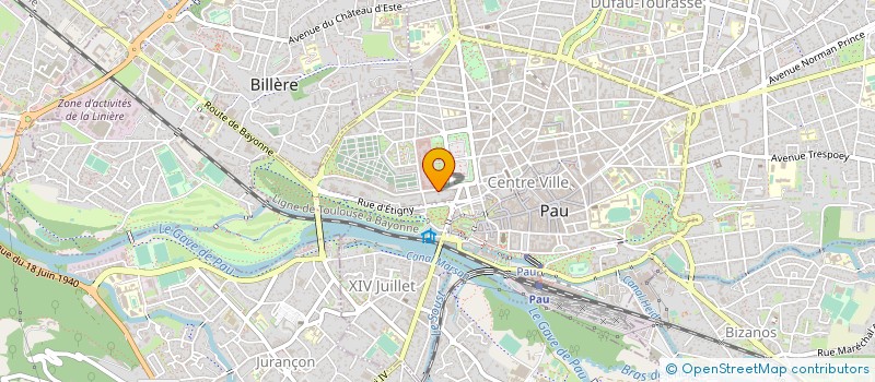 localisation de l'entreprise BAYARD AVOCATS à PAU
