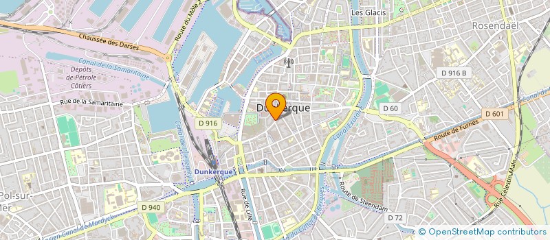 localisation de l'entreprise BAYARD ET FILS à DUNKERQUE