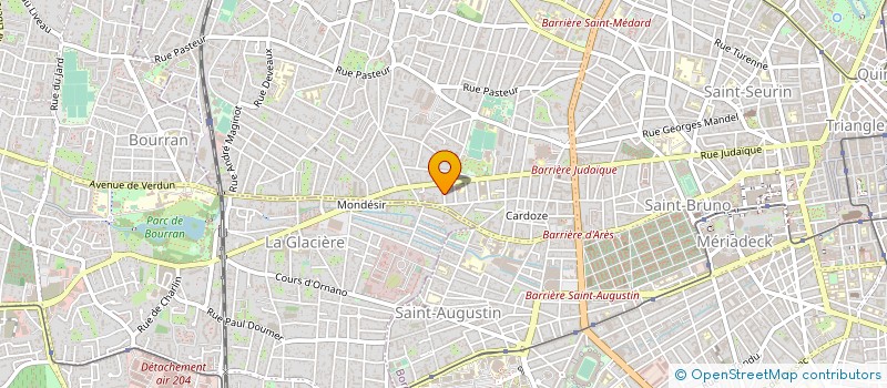 localisation de l'entreprise BAYARD FINANCE à BORDEAUX