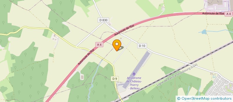 localisation de l'entreprise BAYARD HELENE à CHATEAU THIERRY