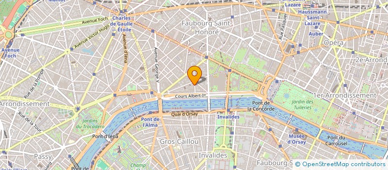 localisation de l'entreprise BAYARD PARIS INVESTISSEMENTS  PARIS