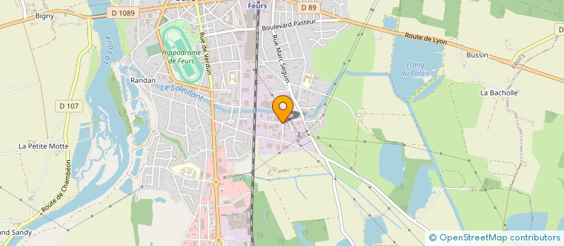 localisation de l'entreprise BAYARD PARTNER  FEURS