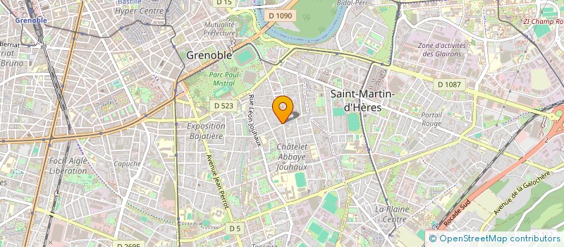 localisation de l'entreprise BAYARD PIZZERIA  GRENOBLE