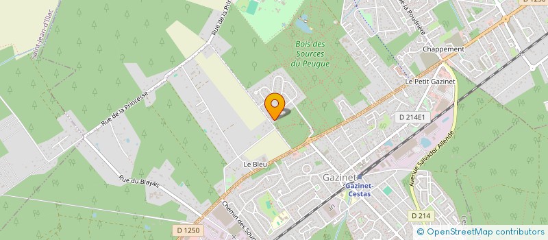 localisation de l'entreprise BAYARLAA  PESSAC