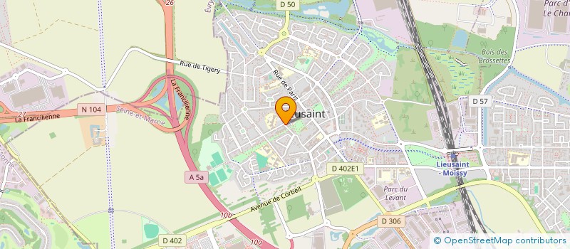 localisation de l'entreprise BAYATRANS à LIEUSAINT