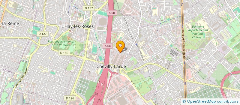 localisation de l'entreprise BAYD TRANSPORT  L'HAY-LES-ROSES