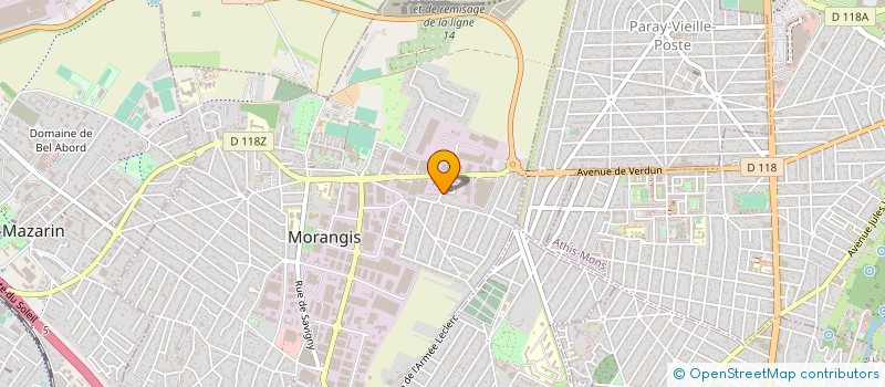 localisation de l'entreprise BAYE CONSULTING à MORANGIS