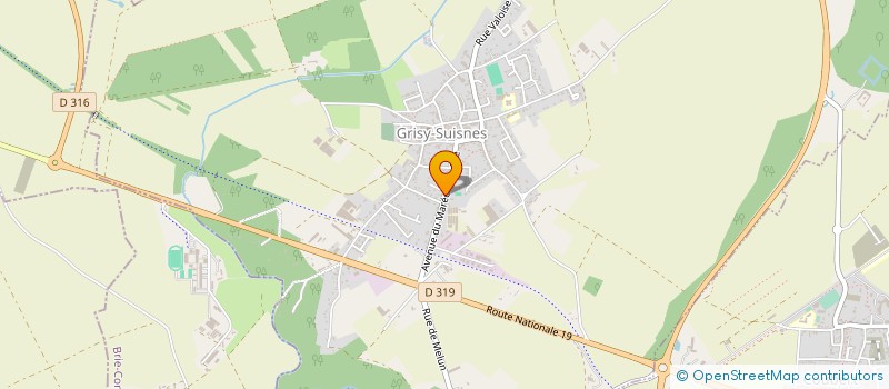 localisation de l'entreprise BAYE LUDWIG  GRISY-SUISNES