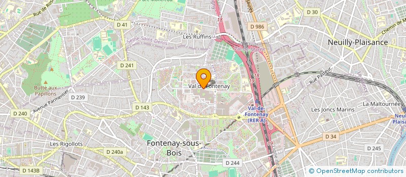 localisation de l'entreprise BAYEB ENVIRONNEMENT à FONTENAY-SOUS-BOIS