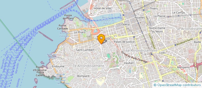 localisation de l'entreprise BAYELO à MARSEILLE