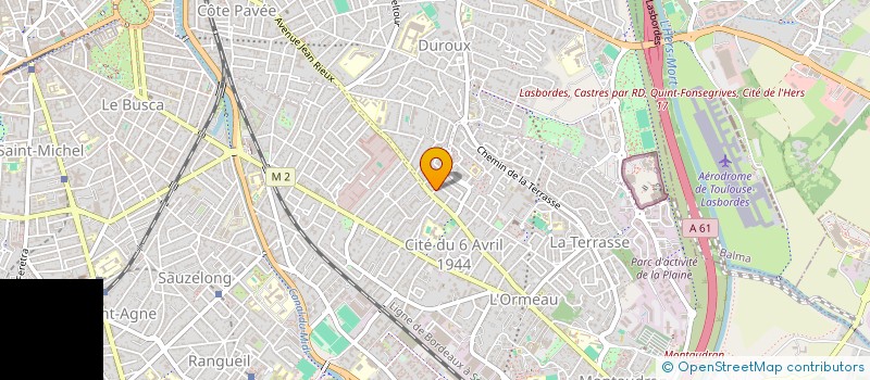 localisation de l'entreprise BAYEN 6 à TOULOUSE