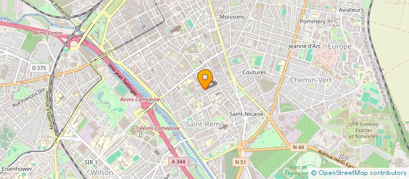 localisation de l'entreprise BAYEN / IGLESIAS  REIMS