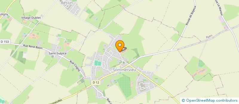 localisation de l'entreprise BAYEUX BRIDGE CLUB  BAYEUX