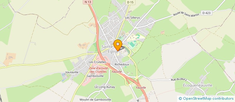 localisation de l'entreprise BAYEUX SIGHTSEEING TOURS  SAINTE-MERE-EGLISE