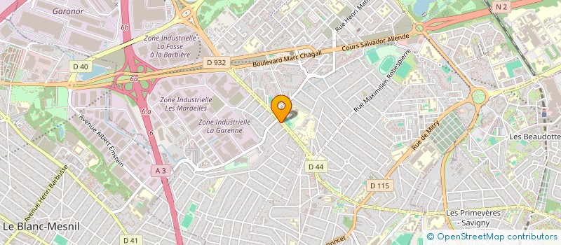 localisation de l'entreprise BAYI à AULNAY-SOUS-BOIS