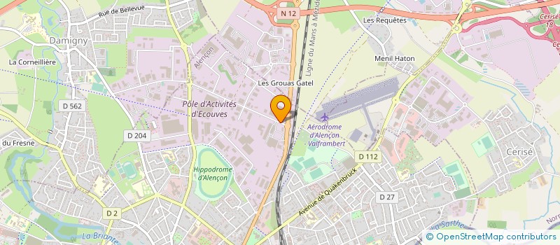 localisation de l'entreprise BAYI TRUCKS à ALENCON