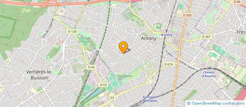 localisation de l'entreprise BAYIT à ANTONY