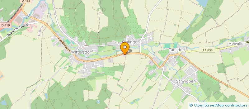 localisation de l'entreprise BAYKOS SARL à WITTERSDORF