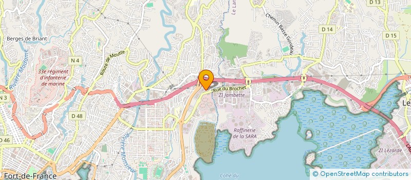 localisation de l'entreprise BAYLANMEN KONSEY  FORT-DE-FRANCE