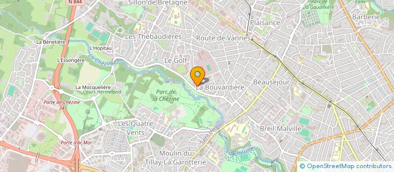 localisation de l'entreprise BAYLE-DESCHAMPS  SAINT-HERBLAIN