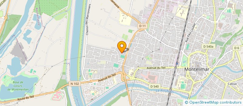 localisation de l'entreprise BAYLE DIAGNOSTICS à MONTELIMAR