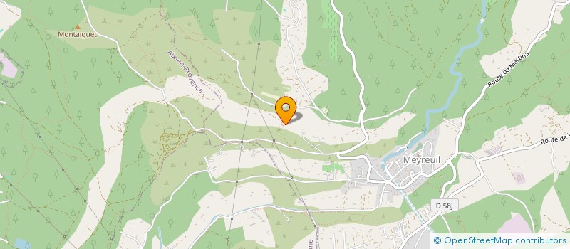 localisation de l'entreprise BAYLE-PIRIOVOLIS  MEYREUIL