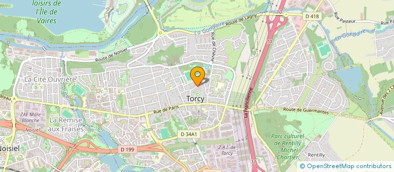 localisation de l'entreprise BAYLENT à TORCY